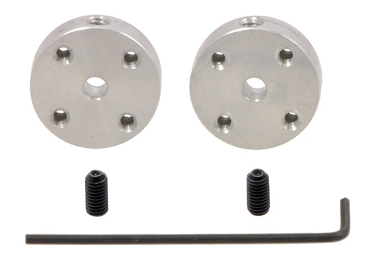 Pololu #1996 - Universal Aluminum Mounting Hub für 3mm-Welle, M3 (2er-Pack)
